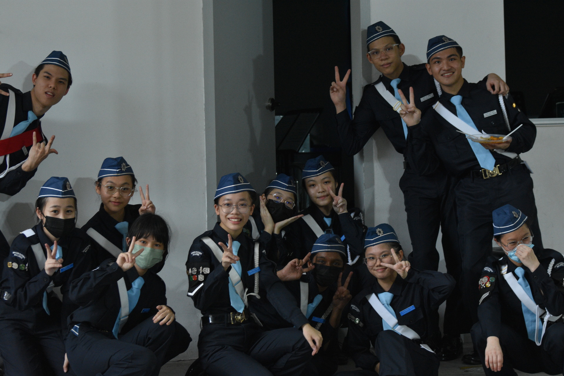 Members at an awards day gathering